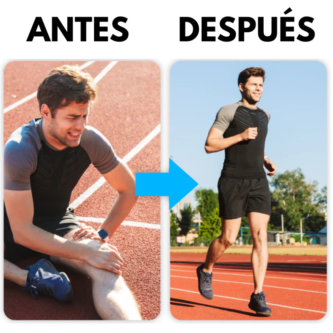 Rodillera térmica masajeadora